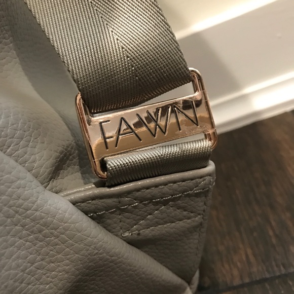 Fawn Diaper Bag in Grey